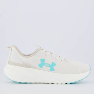 Tênis Under Armour Charged Great Feminino Bege em Oferta na Shopee