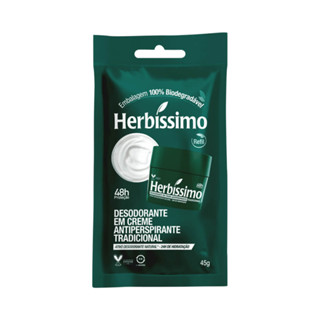 Desodorante Ceme Herbíssimo Refil Tradicional 45g em Oferta na Shopee