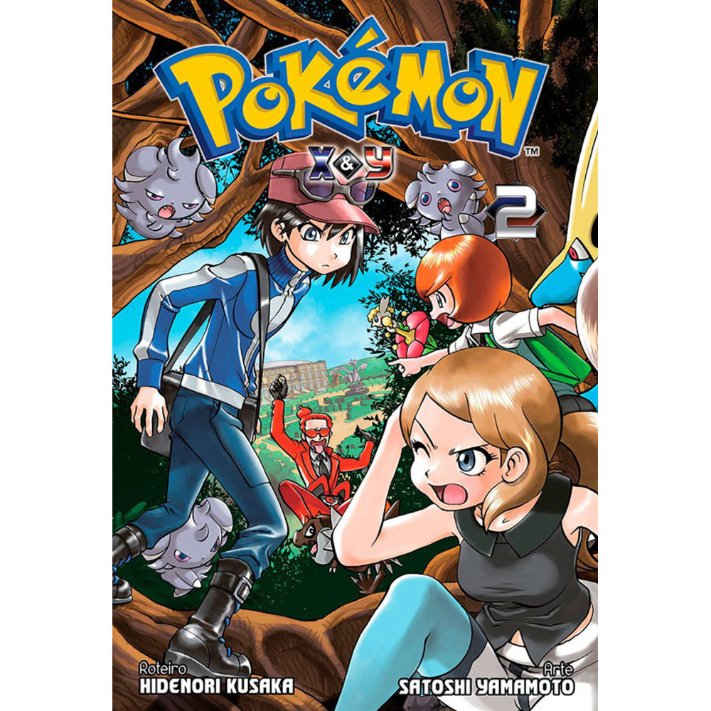 Mangá - Pokémon X & Y 02 - Novo/Lacrado
