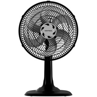 Ventilador de Mesa  Turbo 30 cm 52 W 6 Pás 3 Velocidades Ventisol em Oferta na Shopee