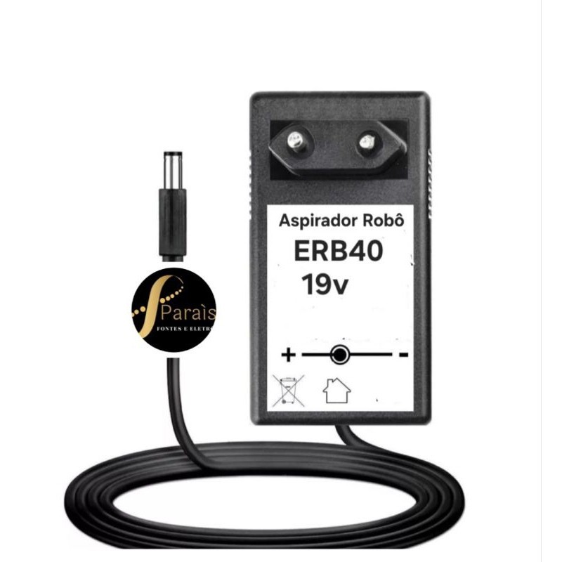 Fonte Para Robô Aspirador Eletrolux ERB10 19v