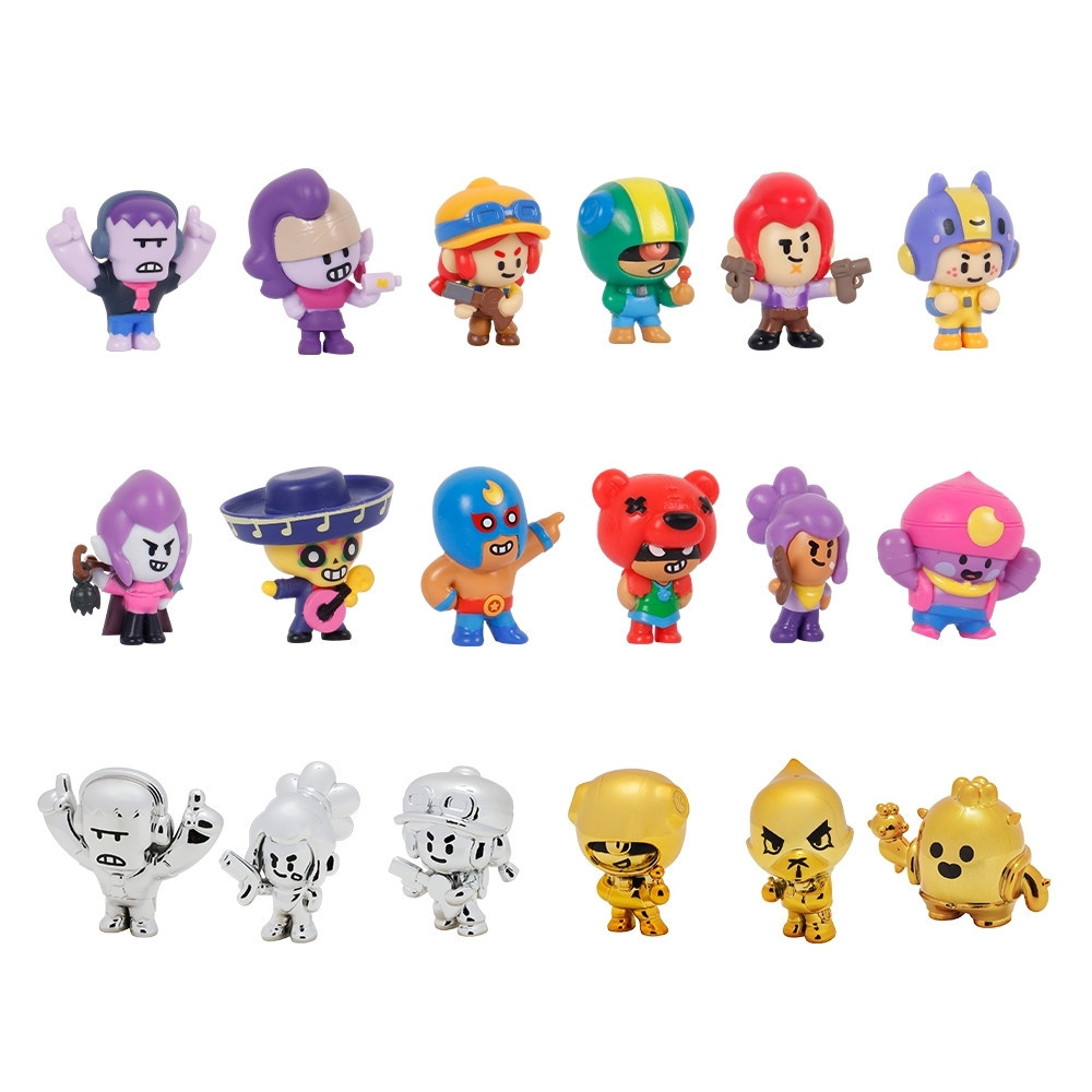 Bonecos Brawl Stars S3 Pack Sortido Multikids - BR2366 em Oferta na Shopee