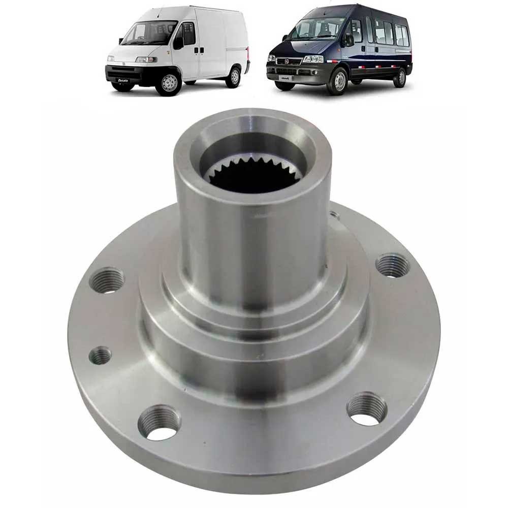 CUBO RODA DIANTEIRO ARO 15 SEM ROLAMENTO SEM ABS FIAT DUCATO/PEUGEOT BOXER/CITROEN JUMPER 2.8/2.3 2003 A 2017 1346653080