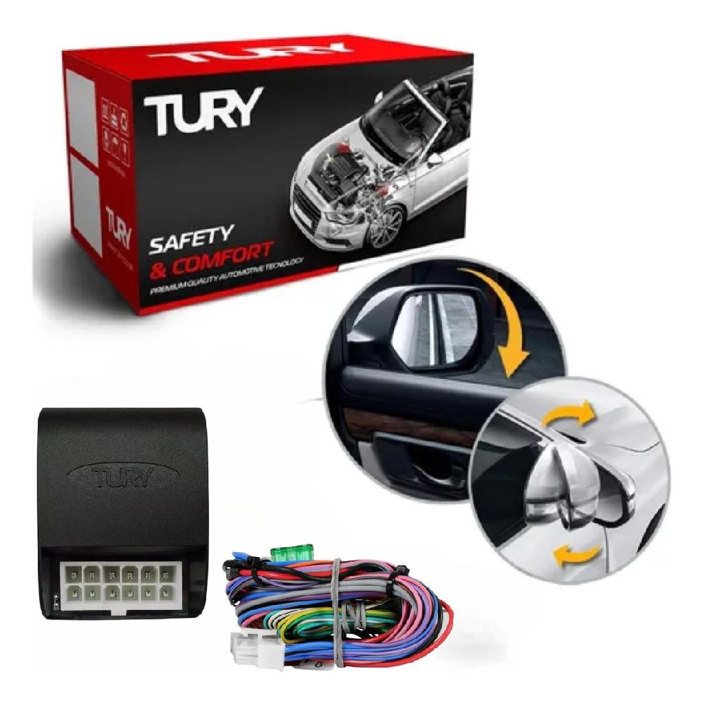 Modulo Rebatimento De Retrovisor Automático Tury Park2
