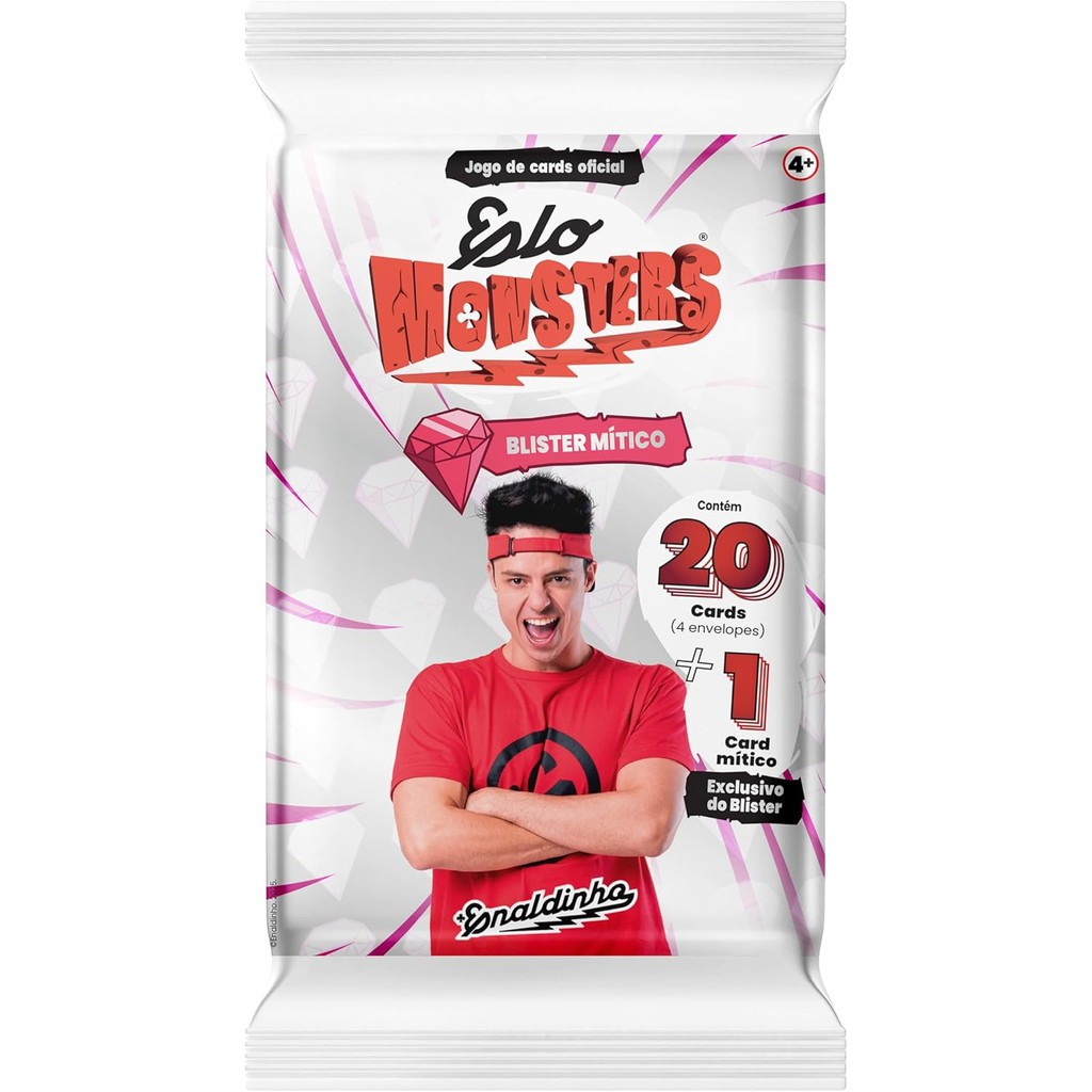 Elo Monster Blister Mítico 4 Envelopes (20 Cards) + 1 Mítico em Oferta na Shopee