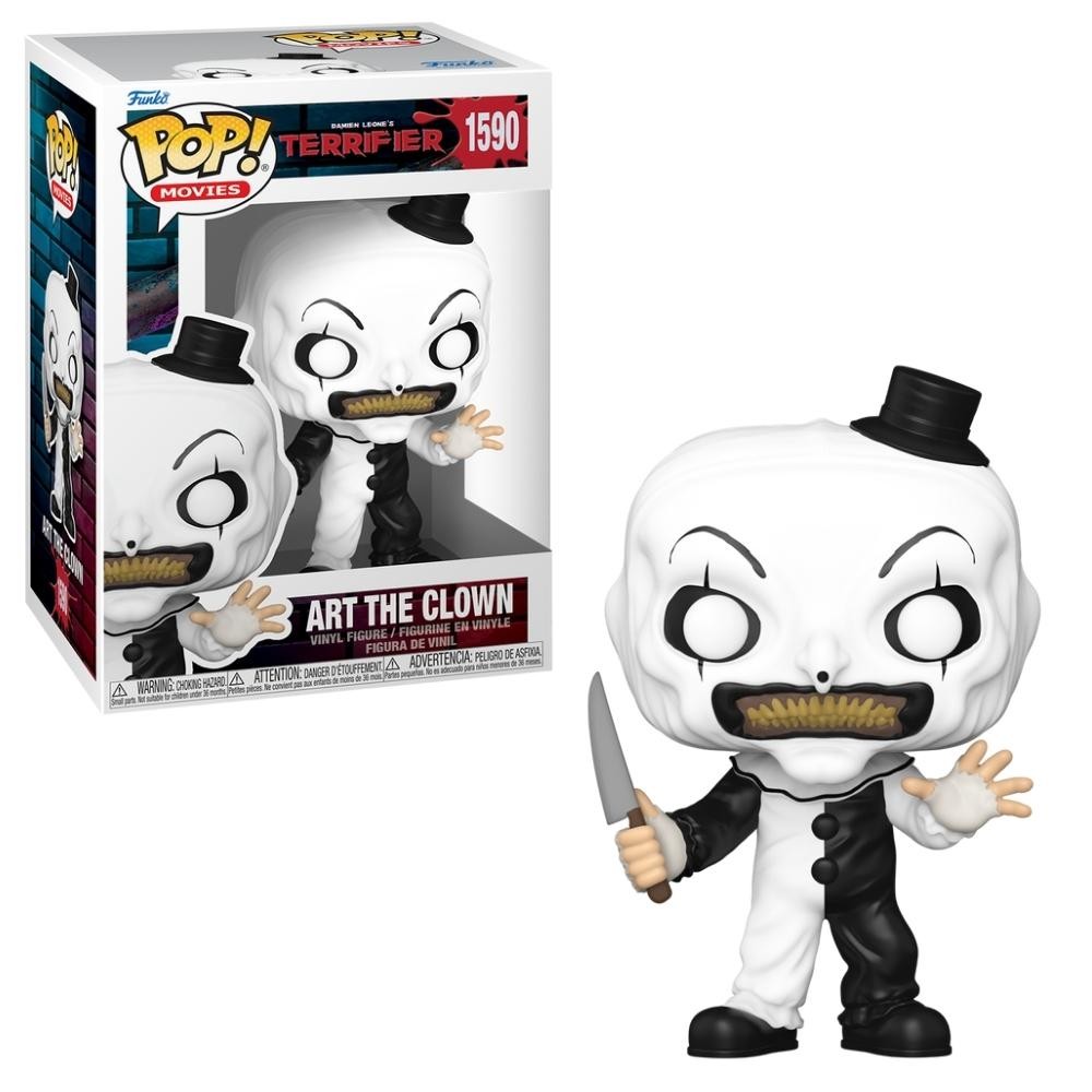 Boneco Funko Pop! Terrifier - O Palhaço Art