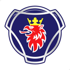 Adesivo Para Scania Logo Dragão Caminhão Capo Cromado