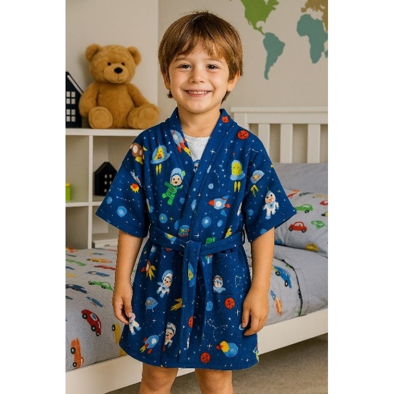 ROUPÃO INFANTIL BANHO COM CAPUZ FELPUDO MACIO PRAIA PISCINA BABY AO 14. em Oferta na Shopee