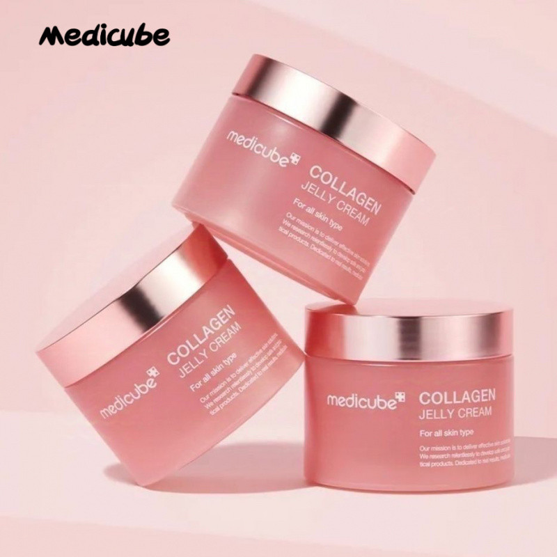 Medicube Colágeno Elástico Geléia Creme Facial Endurecimento Hidratante Ácido Hialurônico em Oferta na Shopee