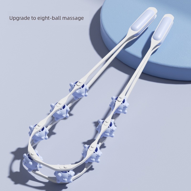 🔥 Rolo de Massagem Corporal 🔥 Massageador para Alívio do Estresse Massageador Manual Portátil Anti Estresse Portátil P