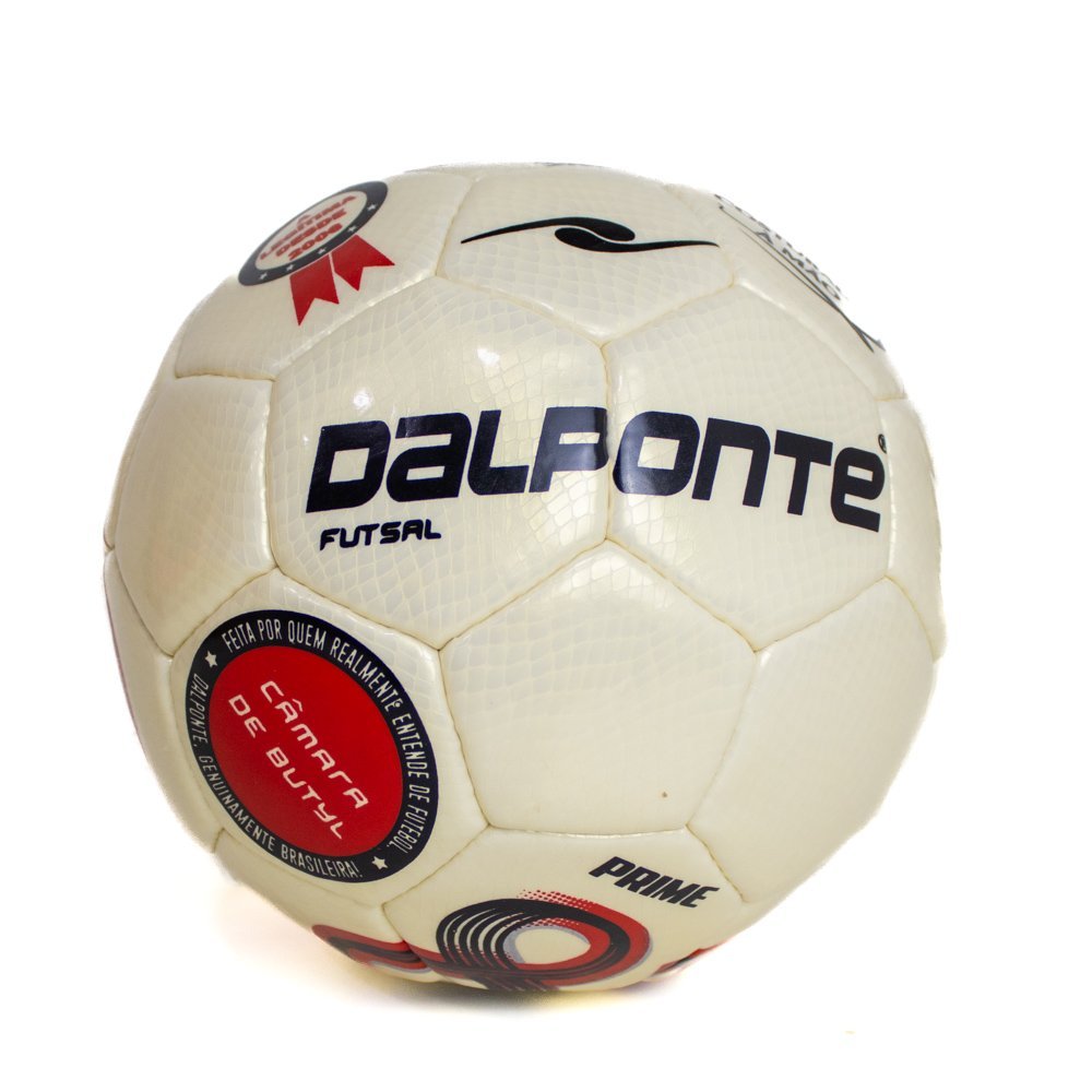 Bola Futsal Dalponte 81 Prime Costurada à Mão 32 Gomos Oficial Resistente