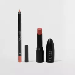 Kit Lápis Labial Nude + Batom Rosa Océane Edtion (2 Produtos)