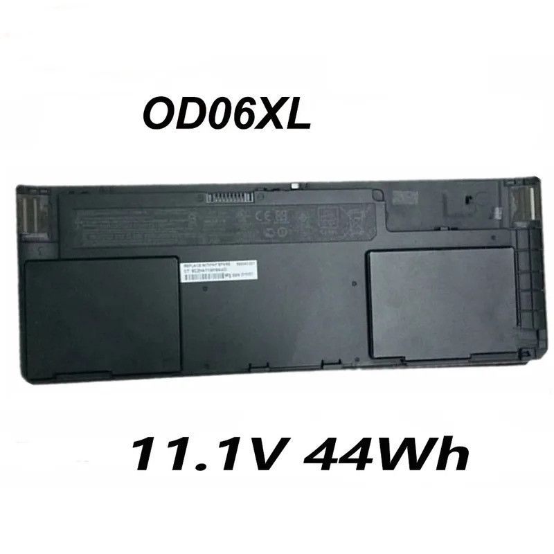 Bateria Portátil OD06XL 11.1V 44Wh Para HP EliteBook Revolve 830 810 G1 C9B02AV G2 J0Z56AV G3 Tablet Série HSTNN-IB4F 0D