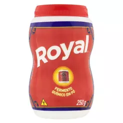 Fermento em Pó Royal 250g - Embalagem com 6 Unidades