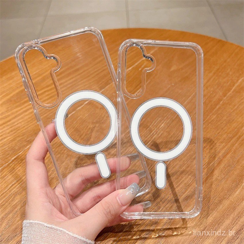Para Samsung Galaxy A57 A37 A17 A07 A56 A36 A26 A16 A06 A55 A35 A25 A15 A05s A54 Cristal Transparente Duro Acrílico Caso