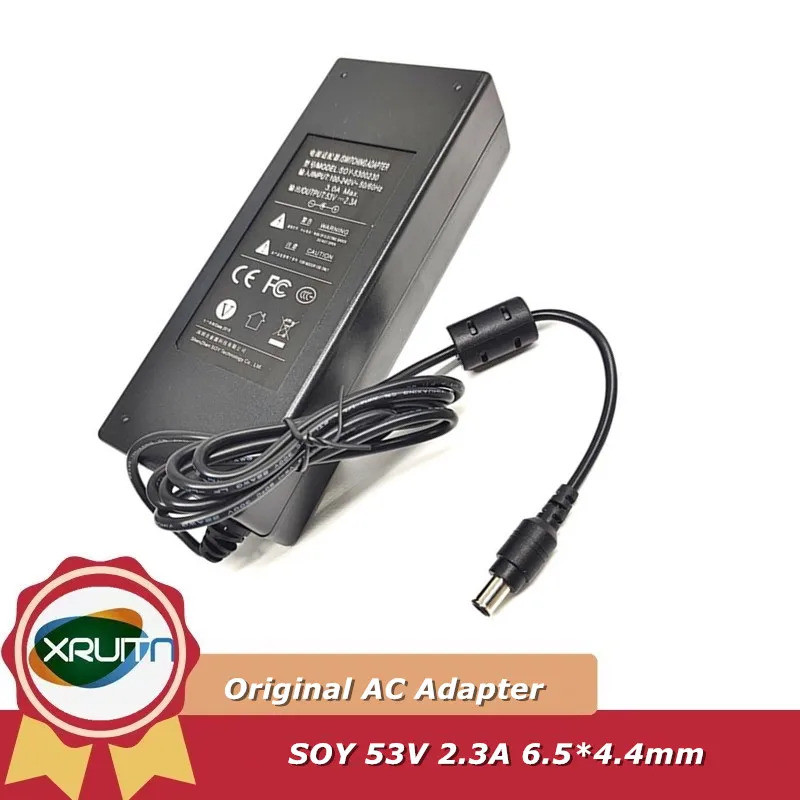 Soja Genuína-5300230 Carregador Adaptador AC 53V 2.3A Para Dahua 8 Portas PFS3110-8P-96 PoE Ethernet Switch De Fonte De