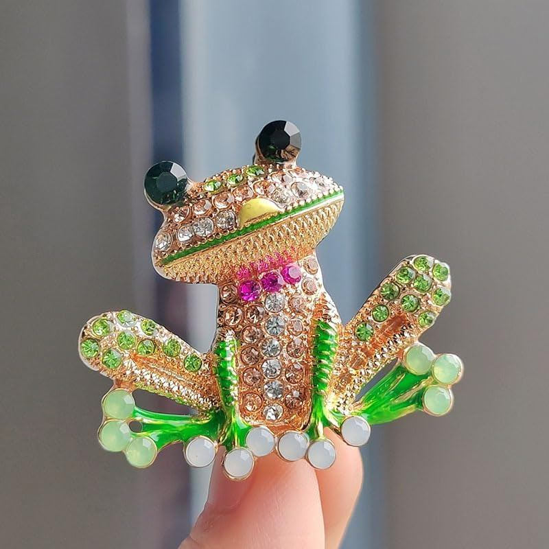 Broche vintage de borboleta incrustado com cristais e strass, broche de borboleta com asas de cristal e strass, broche.