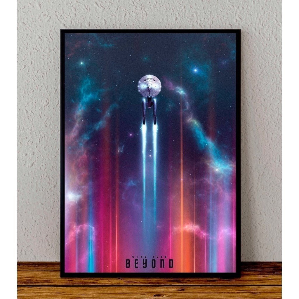 Quadro Decorativo s Star Trek Beyond Animes Filmes Bandas Decoração Parede