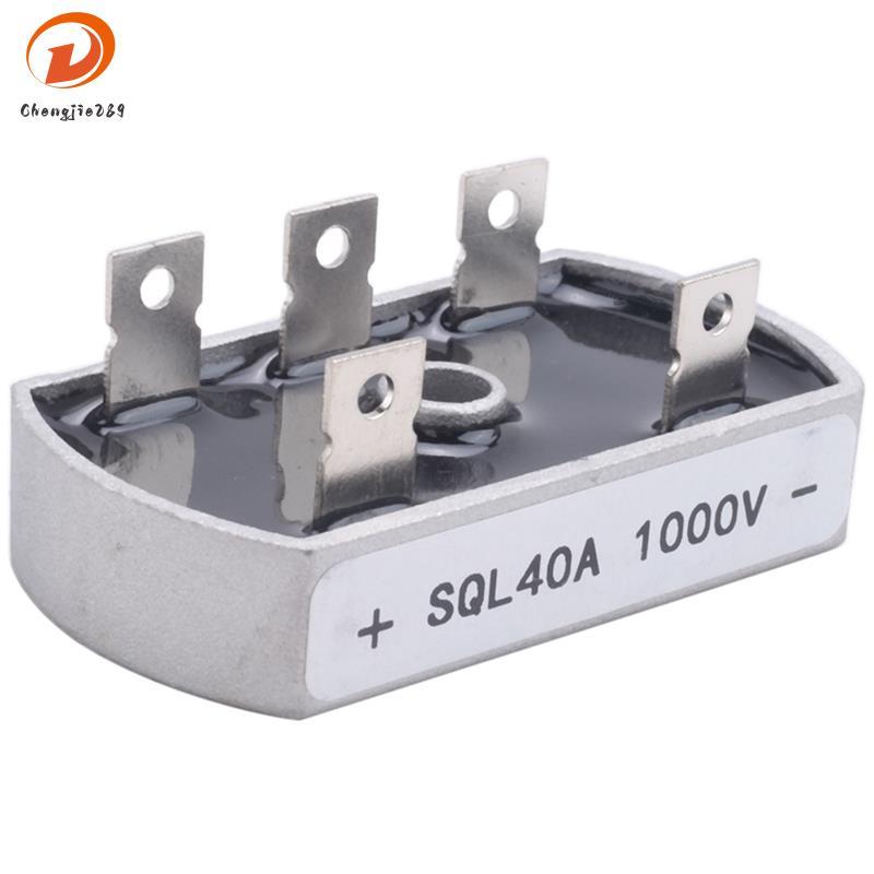 [Novo C] Retificador Com Ponte De Diodo 3 Fases 40A 1000V SQL40A