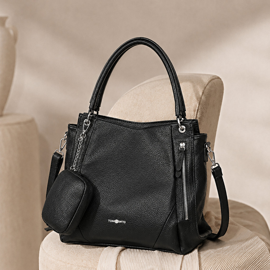 Bolsa Mochila Feminina Grande de Ombro — foto 6