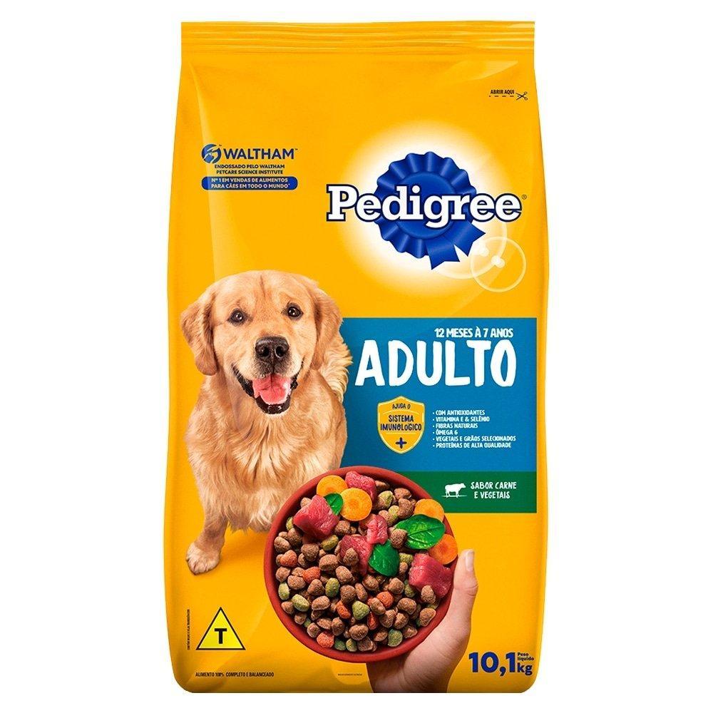 Ração para Cachorro Pedigree Carne Vegetais 10,1KG
