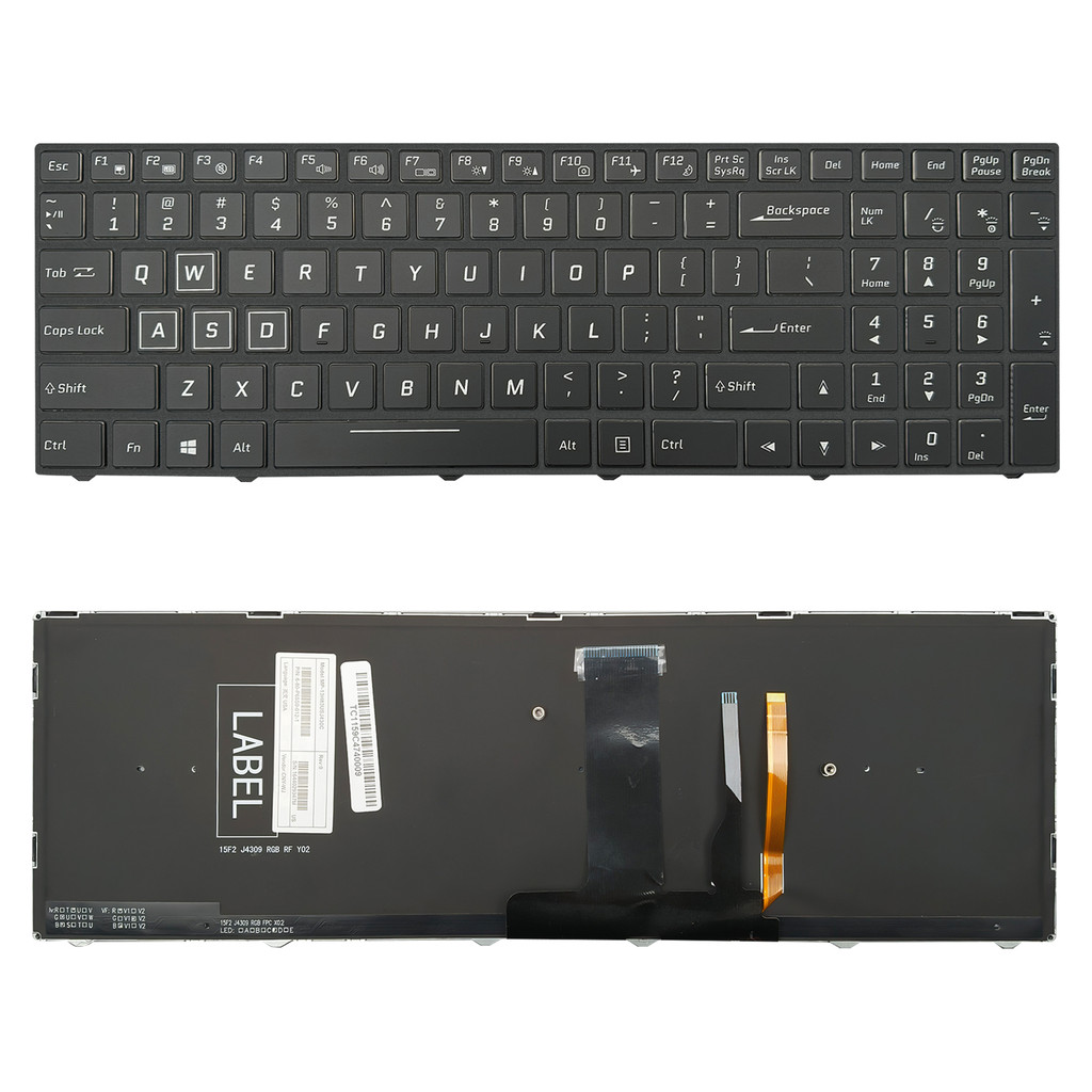 Teclado para Notebook Avell Full Range W1745 MX