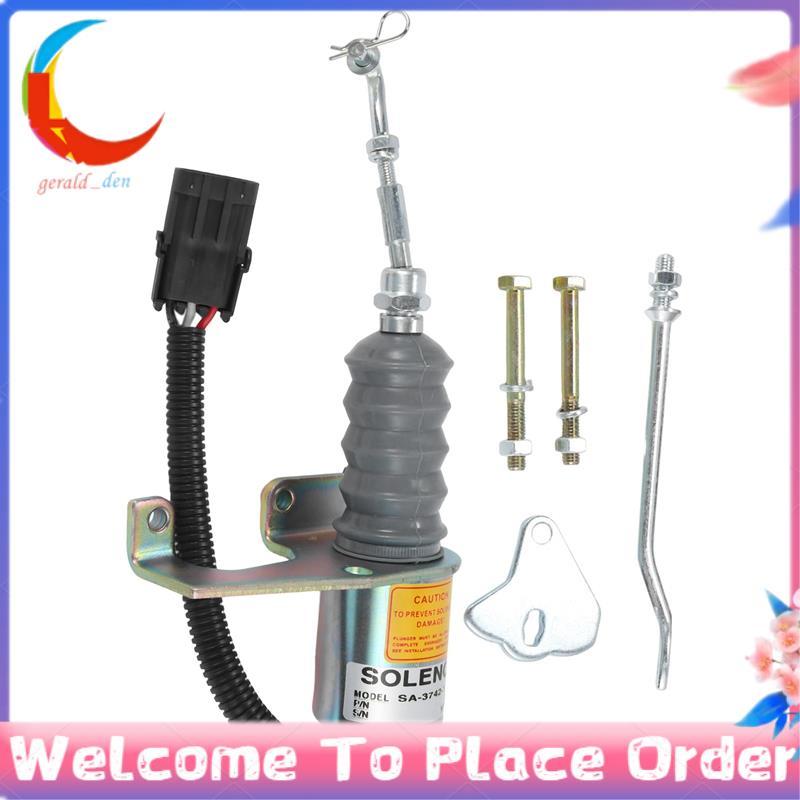 1 Conjunto De Solenóide De Parada De Válvula Extinção De 12V 1751ES SA-3742-12 Para Substituição De Veículos De Engenhar