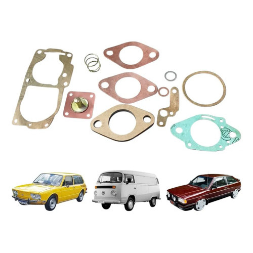 Kit Carburador Juntas Reparo Vw 1600 Brasilia Kombi Gol Ar