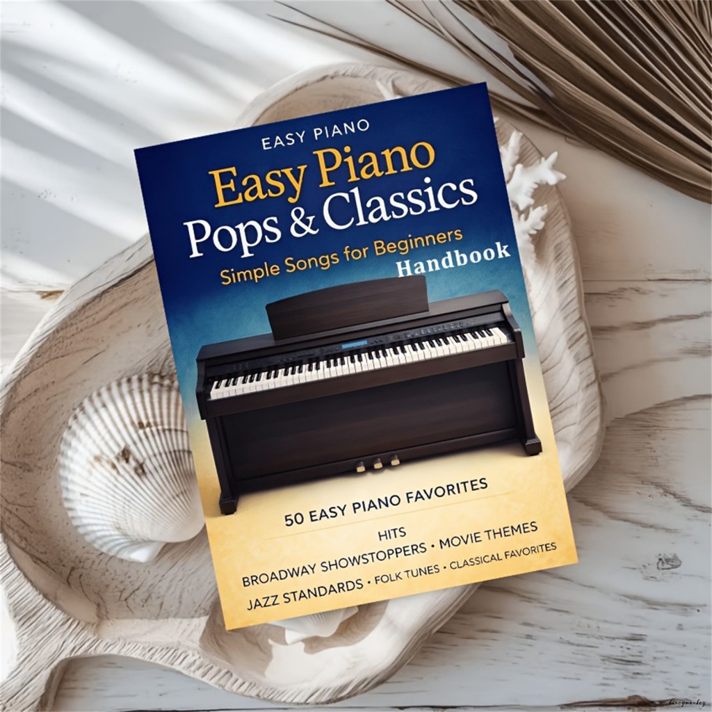 Livro De Partituras De Piano Para Iniciantes , Músicas Clássicas , Notas Simplificadas , Gráficos De Acordes , Papel Fos