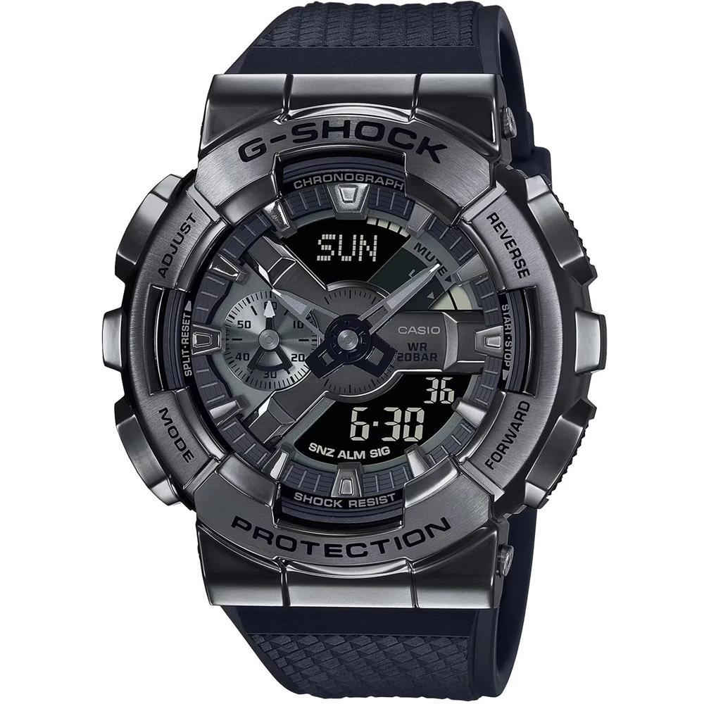 Relógio Casio Masculino Ref: Gm-110bb-1adr G-Shock Anadigi Grafite