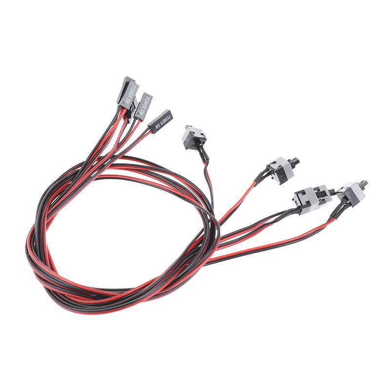 [Dhiint] Cabo De Interruptor De Botão Liga/Desliga De 10pcs50cm Para Interruptores De PC De Reinicialização