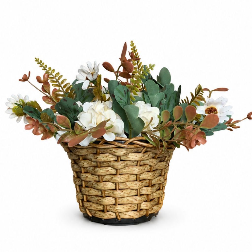 Arranjo Crisantemo Flor Artificial Decoração