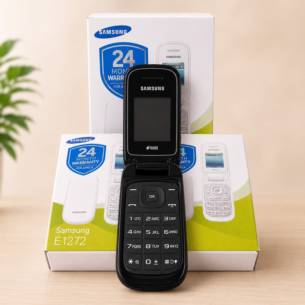 Celular Samsung Flip GT-E1272 Dual Chip – Fácil para Idosos | Sinal Forte