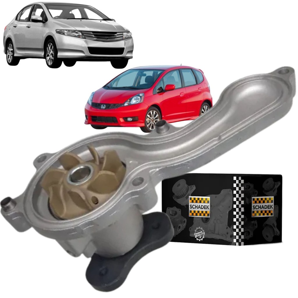 Bomba Água Honda City / Fit - 1.5 - 2009 a 2014 (Schadek 20.252 90000534)
