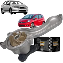 Bomba Água Honda City / Fit - 1.5 - 2009 a 2014 (Schadek 20.252 90000534)
