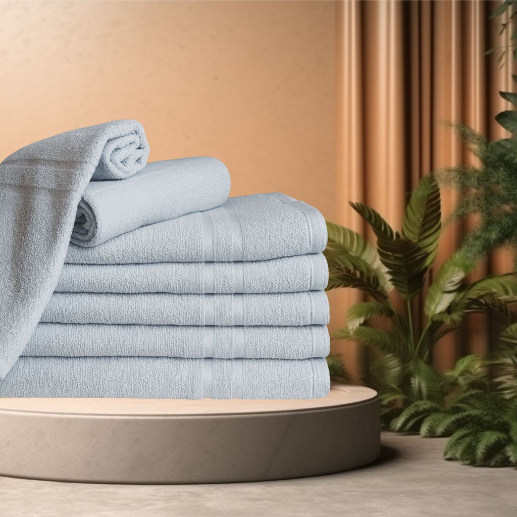 Kit 20 Toalha Rosto Salão De Beleza Barbearia Estetica Tam 40x70cm Algodão Premium Alta Absorção em Oferta na Shopee