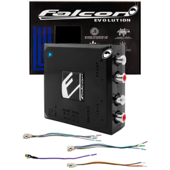 Conversor RCA Falcon FC 4X 4 Canais Fio Para RCA