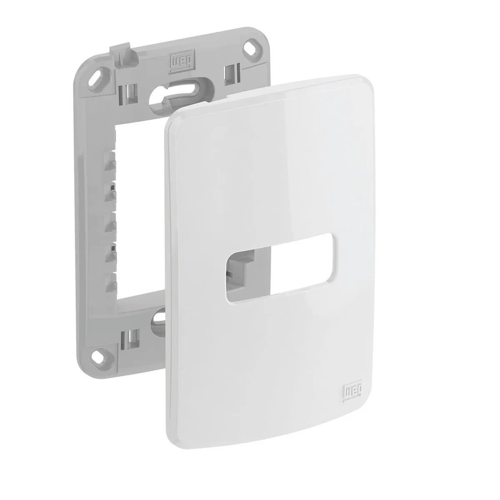 PLACA C/ SUPORTE 4X2 1 POSTO COMPOSÉ