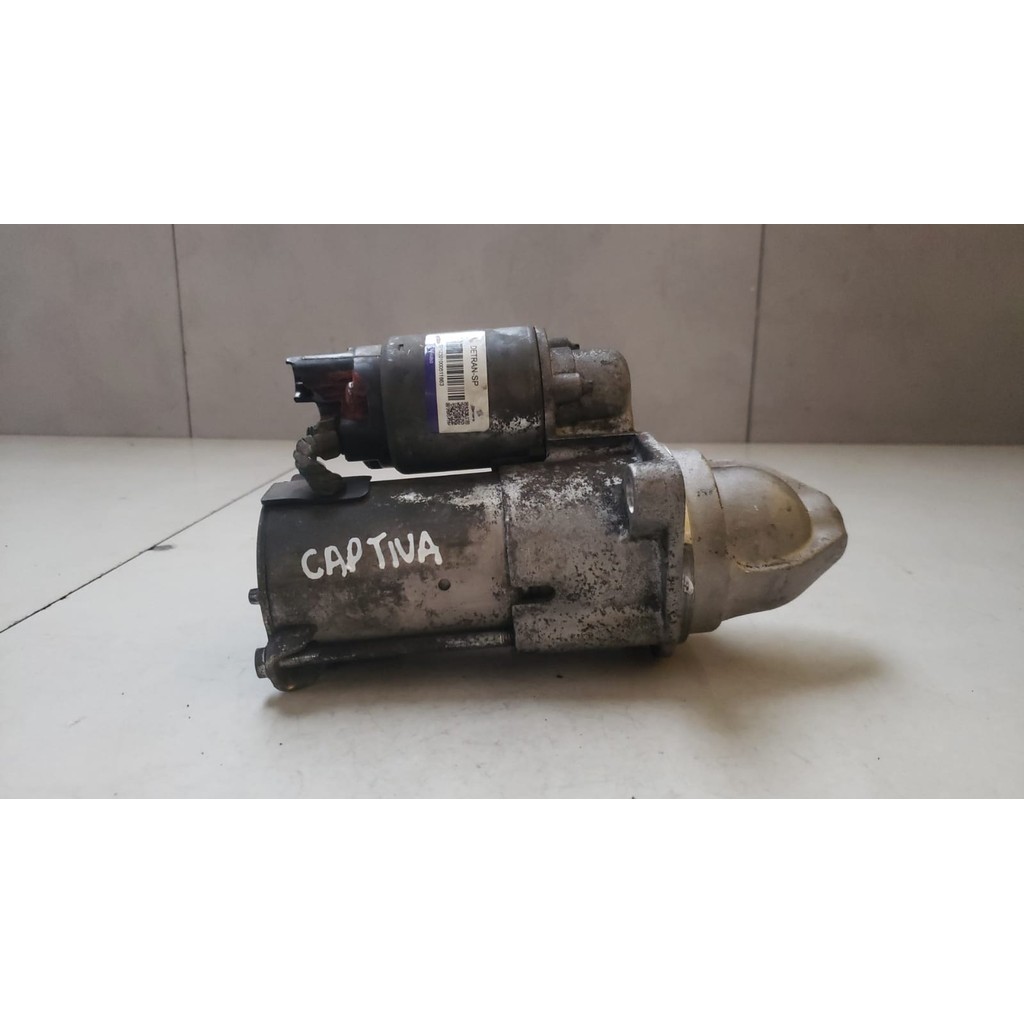 Motor arranque Gm Captiva 2.4 2009 a 2015 com detalhe