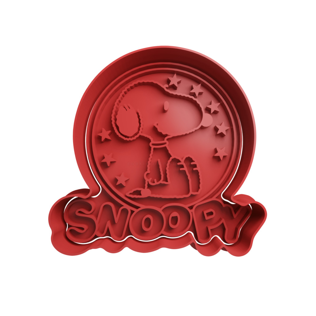 Cortador de Biscoito Snoopy 3 - Snoopy e seus amigos