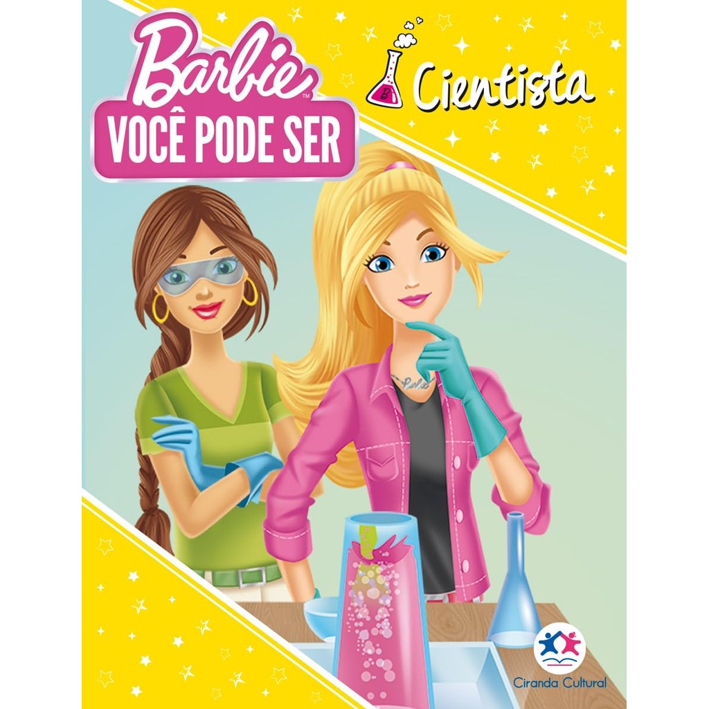 Minilivro Barbie You can be - Você pode ser Cientista