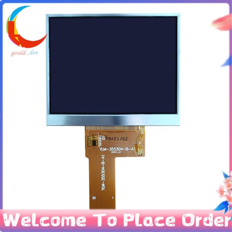 Tela Do Console De Jogos 3.5 Polegadas 30PIN HD LCD Painel De Exibição Para R35S R36S