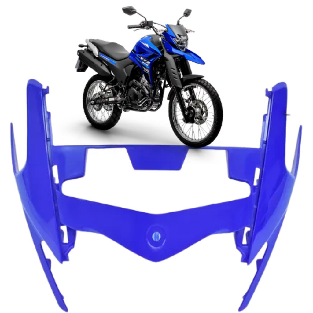 CARENAGEM FAROL PARAMOTOS XTZ LANDER 250 2020-2024 AZUL PARAMOTOS YAMAHA