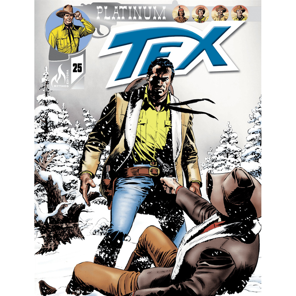 Livro - Tex Platinum Nº 25 - Mythos Editora ISBN 9788578675592