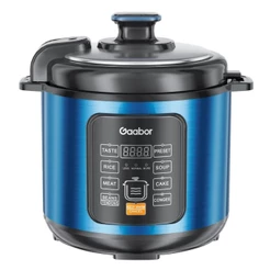 Gaabor Panela Elétrica Arroz 6L 1000W 8 Funções Antiaderente RC-S60E01AS