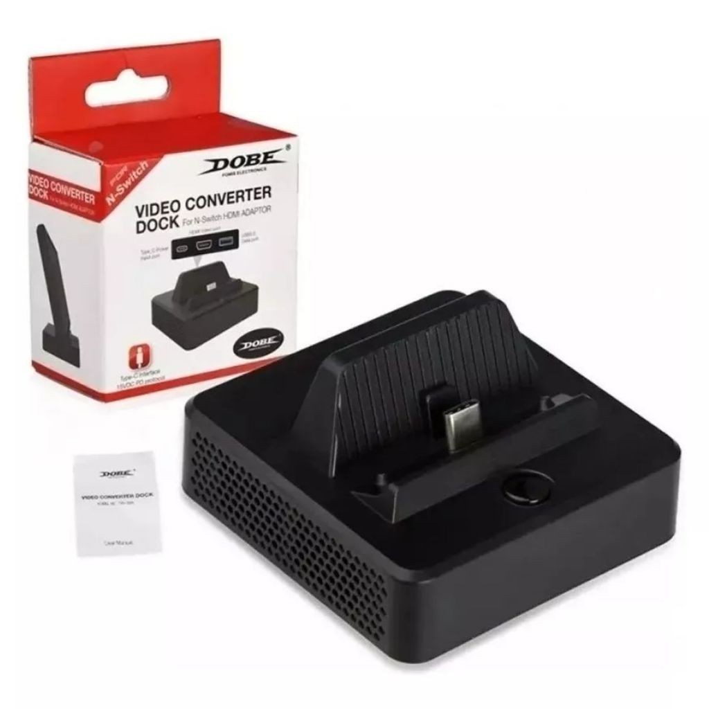 Mini Dock Conversor Adaptador HDMI para Nintendo Switch Dobe.