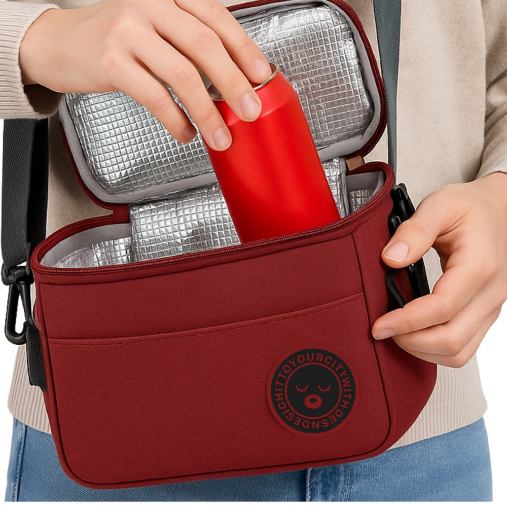 bolsa térmica grande unissex para marmitas e passeio 8 litros impermeavel em Oferta na Shopee