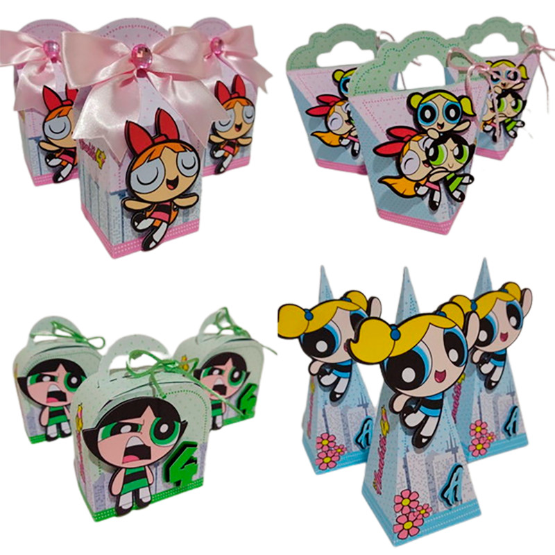 Meninas Super Poderosa - Personalizado - Aniversário - Lembrancinha para Festa