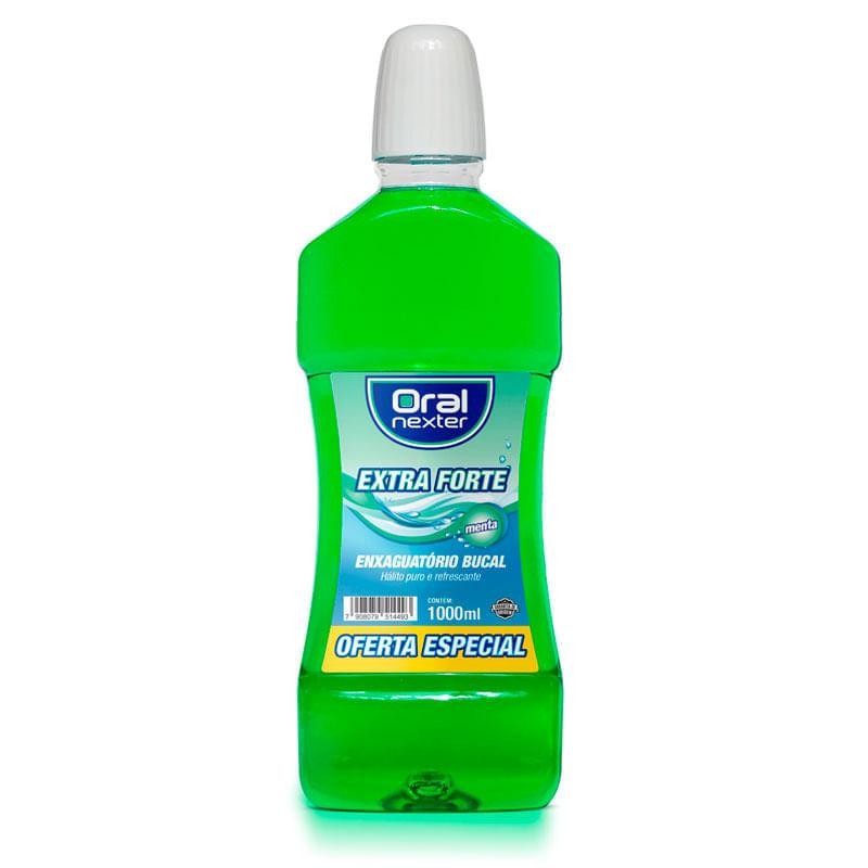 Enxaguante Bucal Oral Nexter Menta Extra Forte 1L