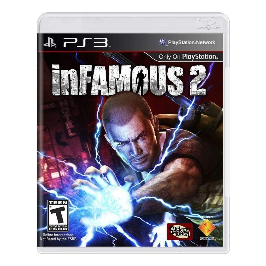 Infamous 2 Standard Edition Ps3 Mídia Física Seminovo